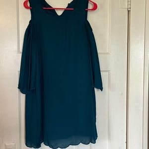 Women’s emerald dress